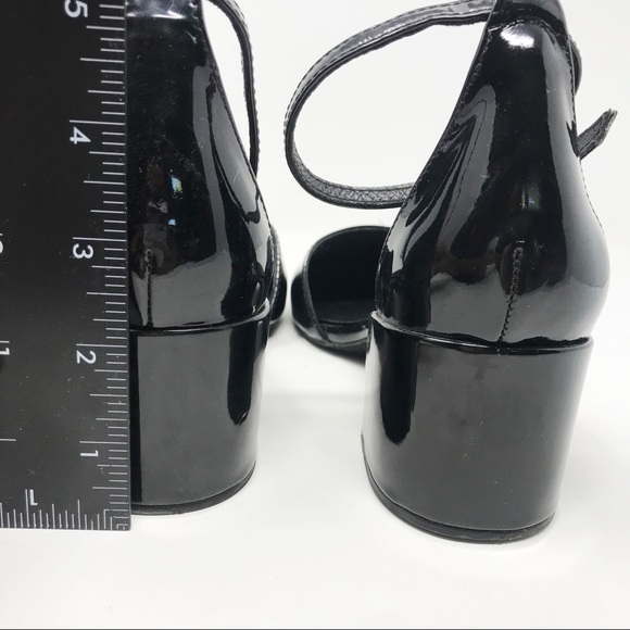 Jeffrey Campbell Patent Leather Block Heels Black - Picture 7 of 10